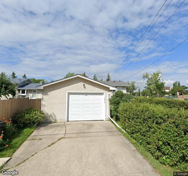 Street view of 5915 115 Street NW, Edmonton