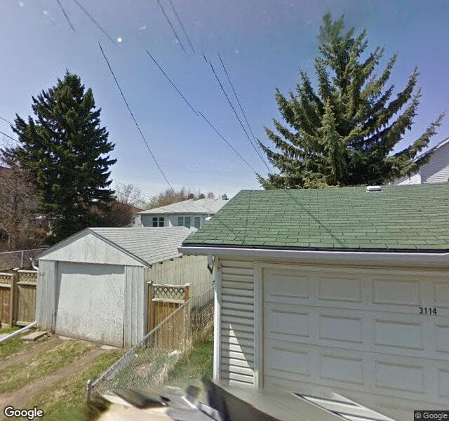 Street view of 3112 5 Street NW, Calgary