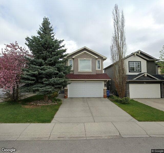 Street view of 58 Everridge Court SW, Calgary