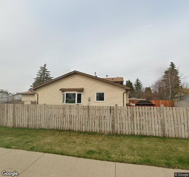 Street view of 5703 186 Street NW, Edmonton