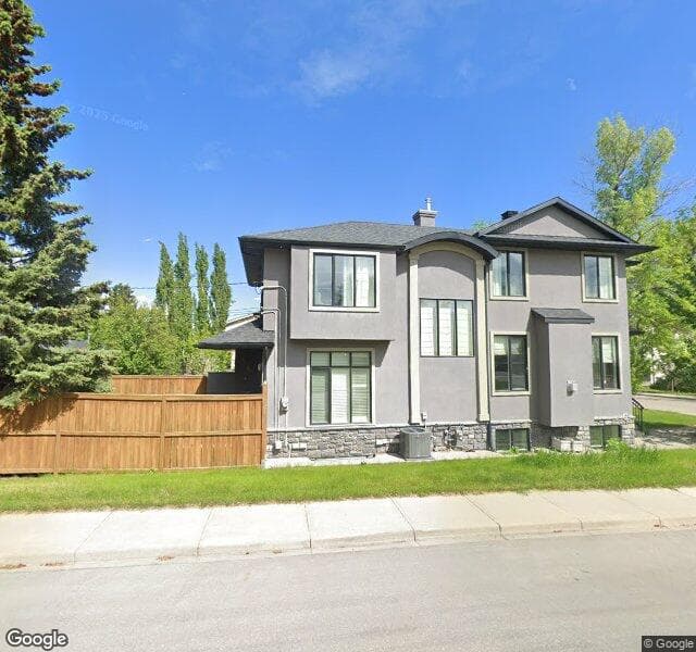 Street view of 740 21 Avenue NW, Calgary