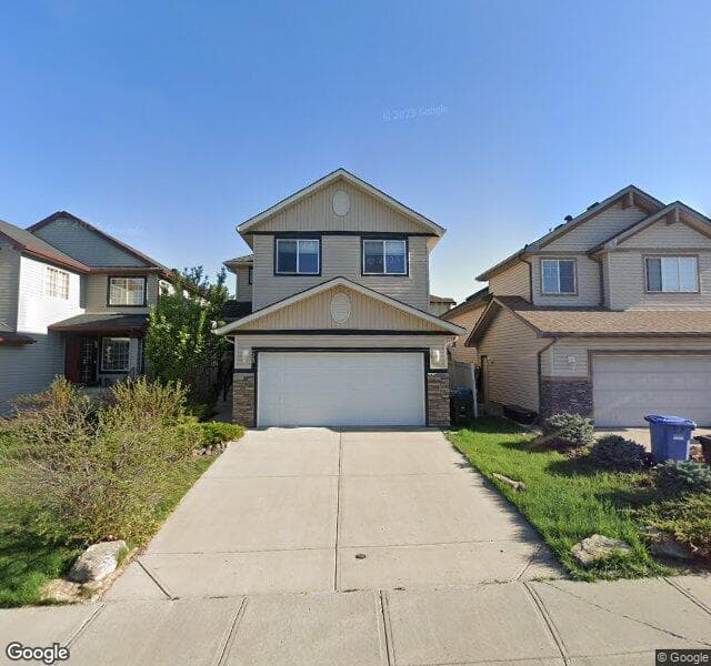 Street view of 58 Evansmeade Circle NW, Calgary