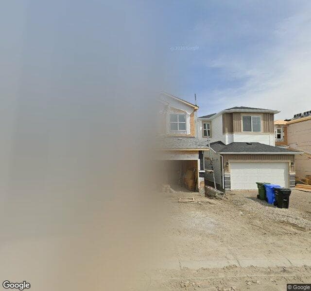 Street view of 185 Belmont Green SW, Calgary