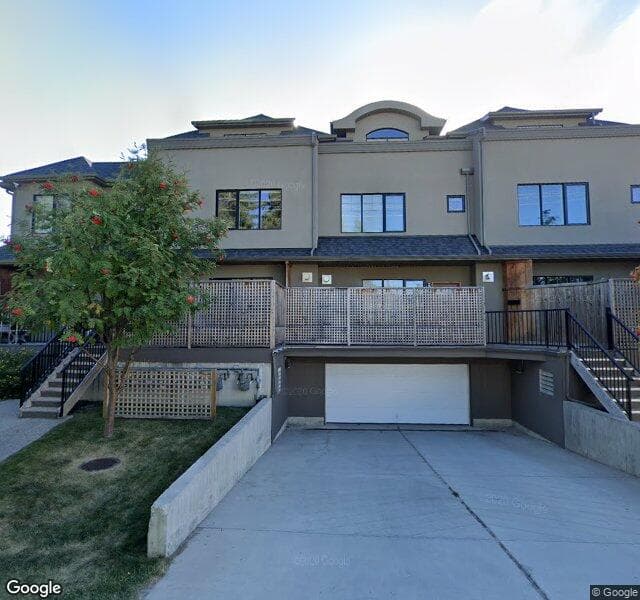 Street view of 3-535 33 Street NW, Calgary