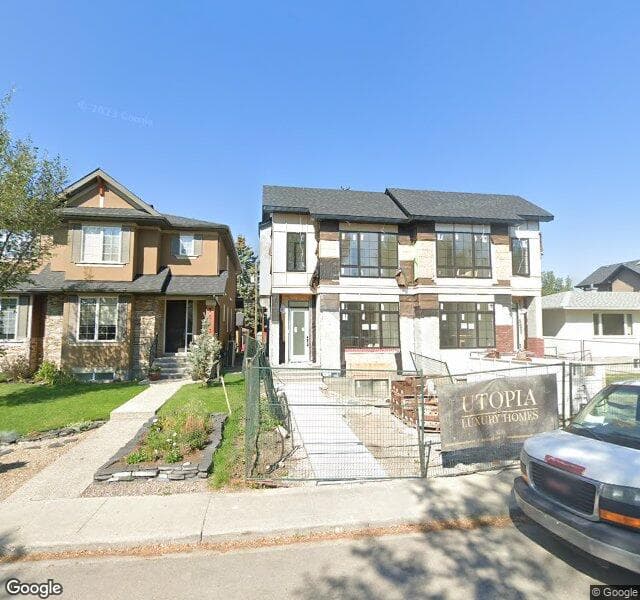 Street view of 5011 21A Street SW, Calgary