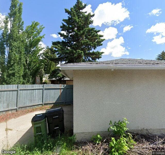 Street view of 3604 117 Street NW, Edmonton