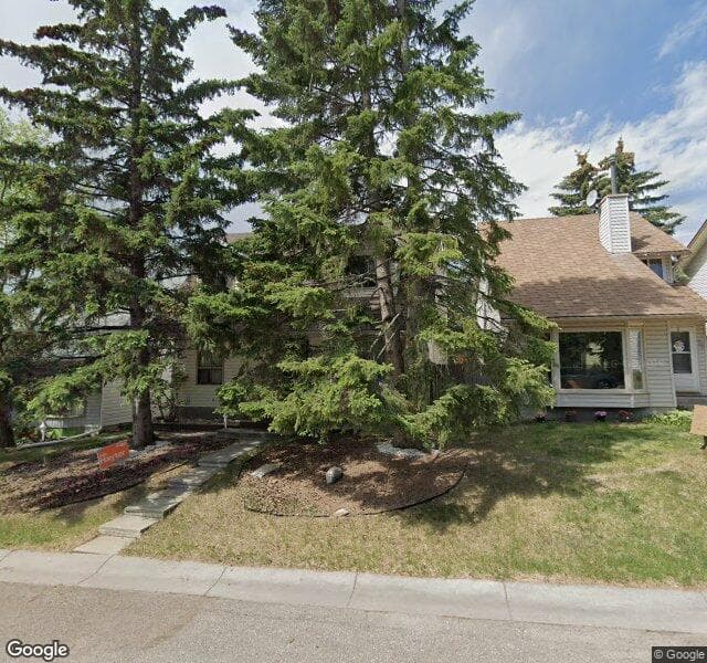 Street view of 73 Ranchridge Way NW, Calgary