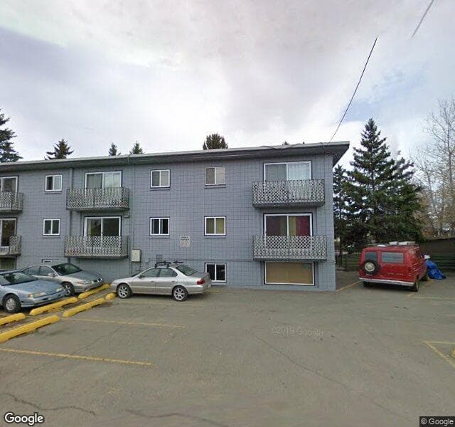 Street view of 7-1717 Westmount Road NW, Calgary