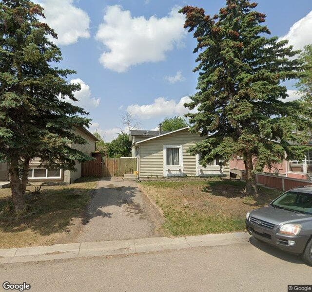 Street view of 80 Castleglen Way NE, Calgary