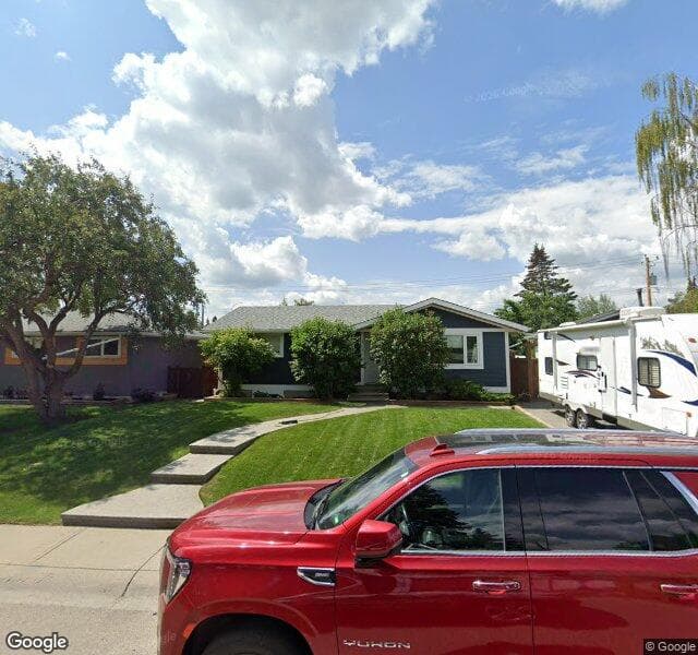 Street view of 408 Athlone Road SE, Calgary
