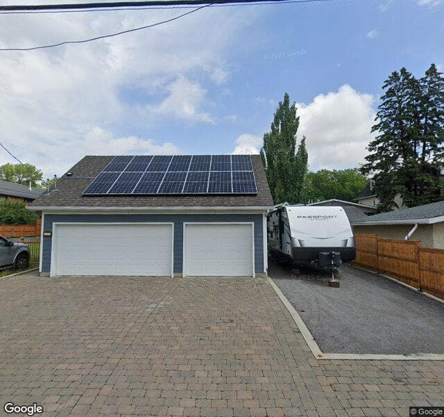 Street view of 9216 95 Street NW, Edmonton