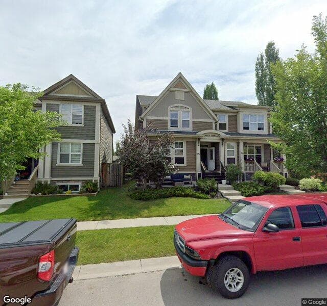 Street view of 294 Chaparral Valley Drive SE, Calgary