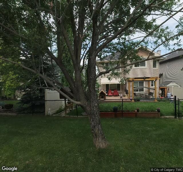 Street view of 110 Crestmont Drive SW, Calgary