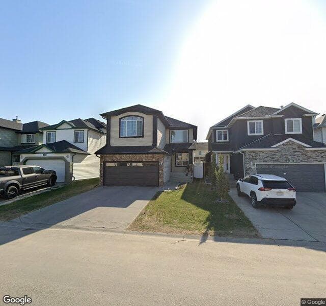 Street view of 56 Saddlehorn Crescent NE, Calgary
