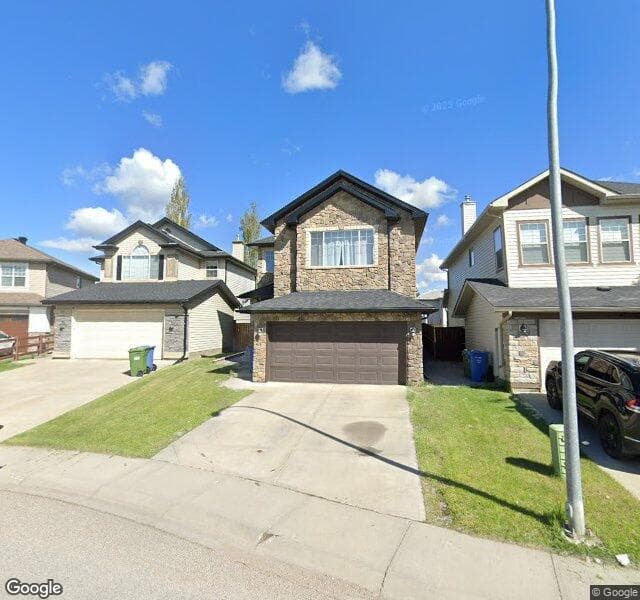 Street view of 46 Somerside Crescent SW, Calgary