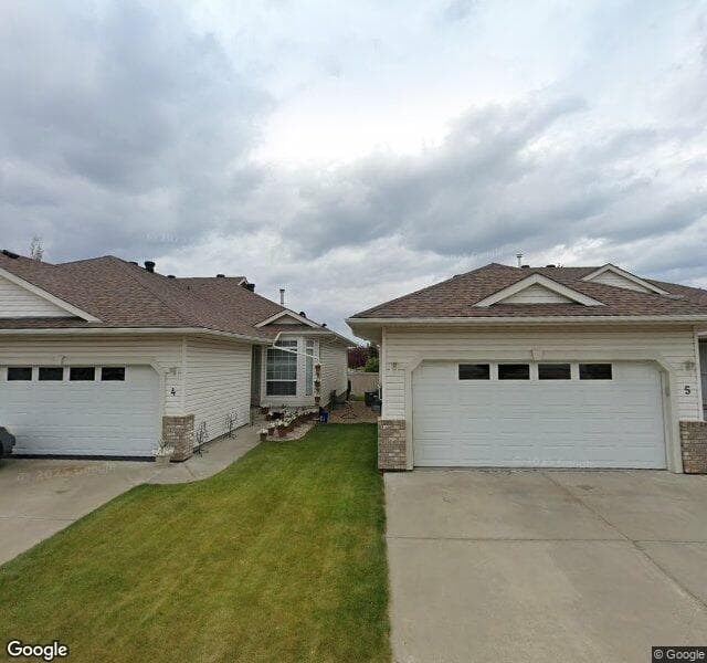 Street view of 6-1659 Jamha Road NW, Edmonton