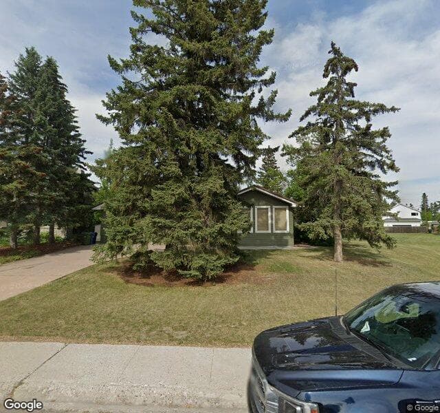Street view of 38 Wildwood Drive SW, Calgary