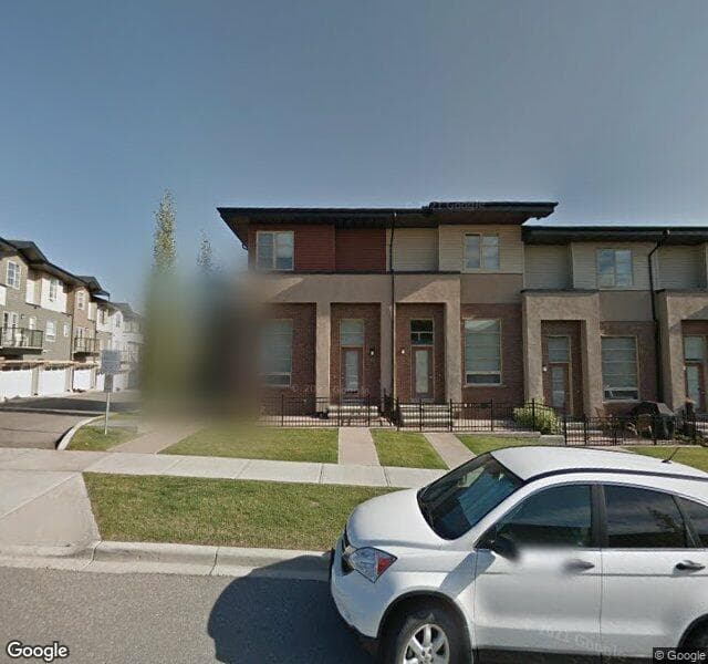 Street view of 25 Aspen Hills Common SW, Calgary
