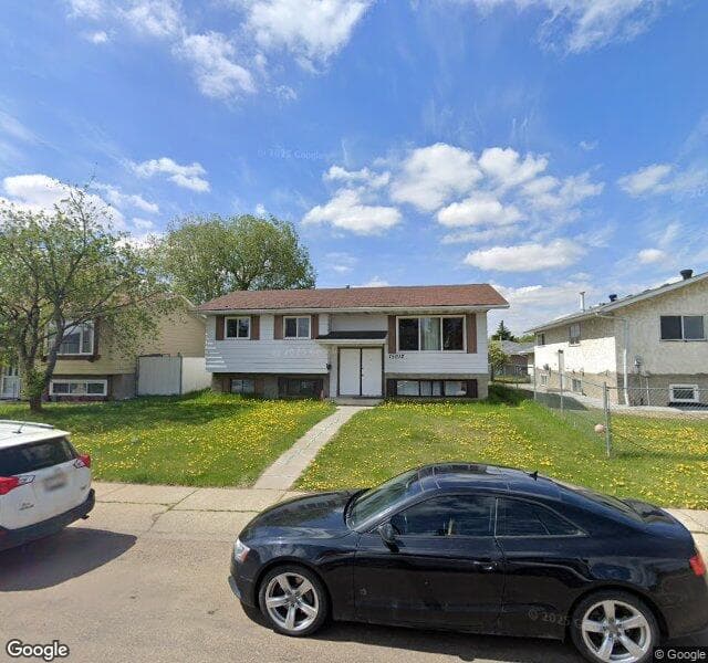 Street view of 15812 124 Street NW, Edmonton