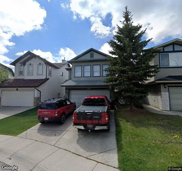 Street view of 296 Eversyde Way SW, Calgary