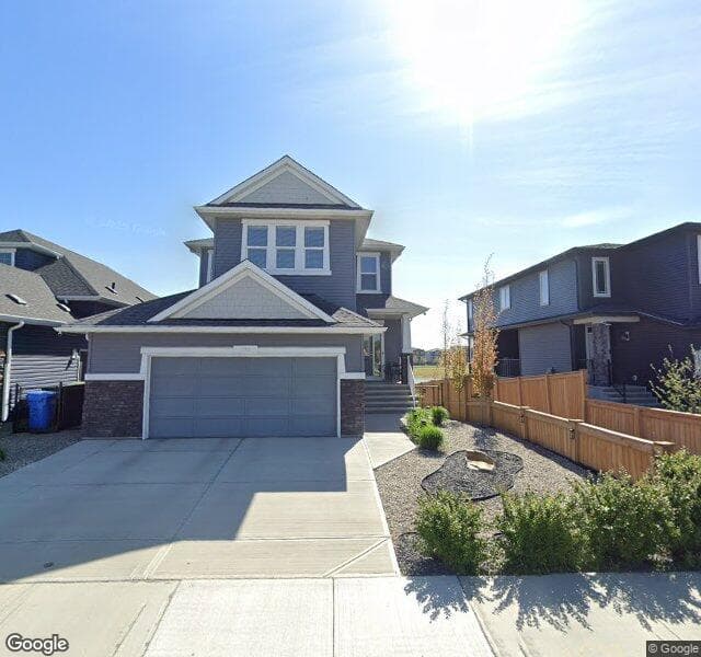 Street view of 210 Creekside Way SW, Calgary
