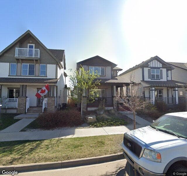 Street view of 713 Secord Boulevard NW, Edmonton