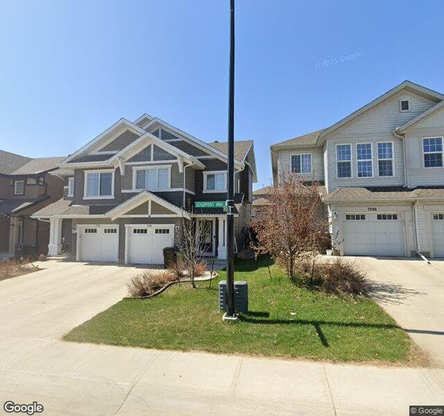 Street view of 7286 Edgemont Way NW, Edmonton