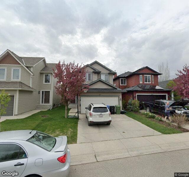 Street view of 2042 Bridlemeadows Manor SW, Calgary