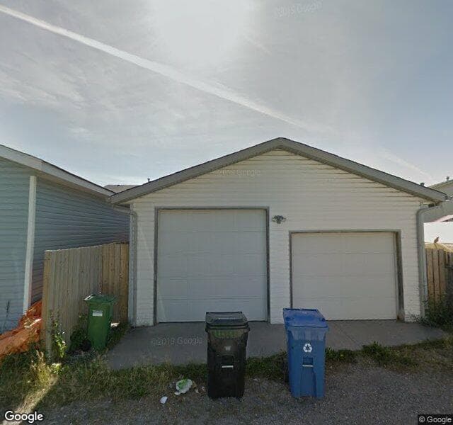 Street view of 42 Aberdare Road NE, Calgary
