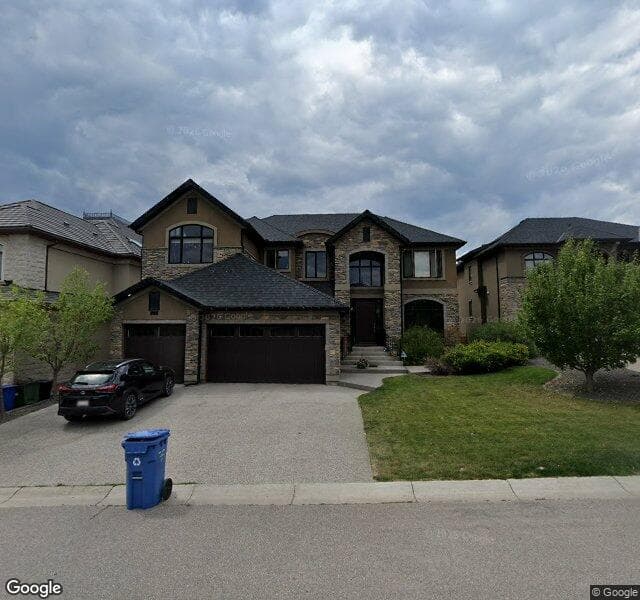Street view of 105 Aspen Ridge Place SW, Calgary