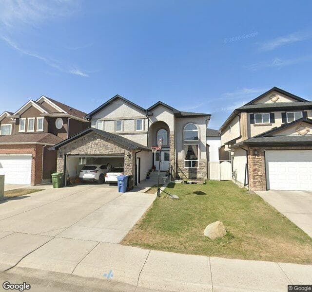 Street view of 256 Taralake Landing NE, Calgary
