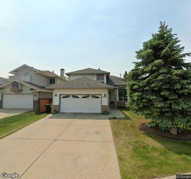 Street view of 2855 44 Avenue NW, Edmonton