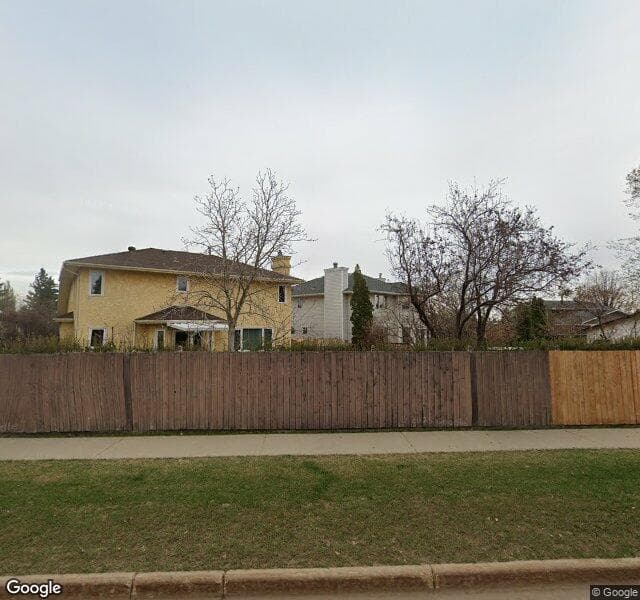 Street view of 5814 183 Street NW, Edmonton