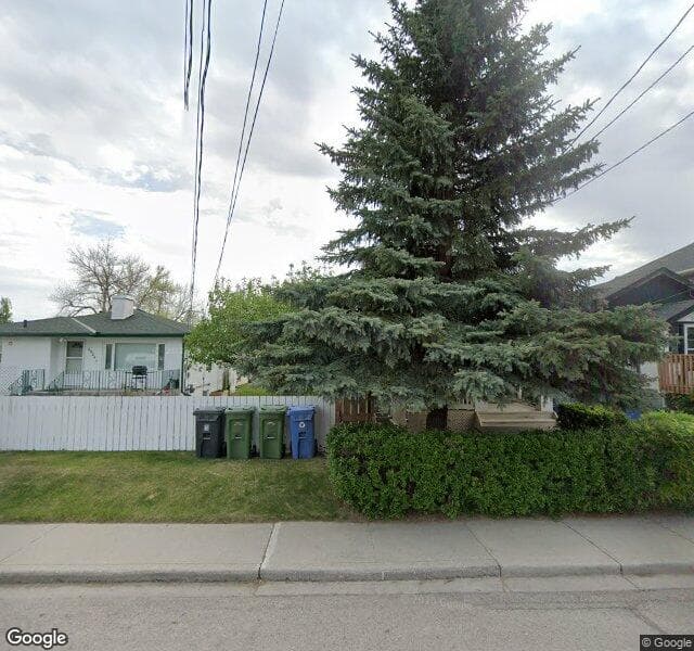Street view of 2418 6 Street NW, Calgary