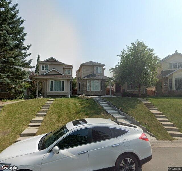 Street view of 211 Coachway Road SW, Calgary