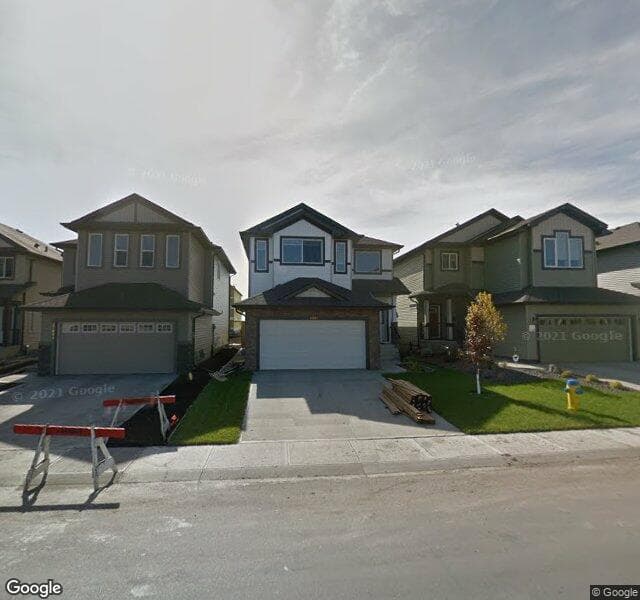 Street view of 17847 8 Avenue SW, Edmonton