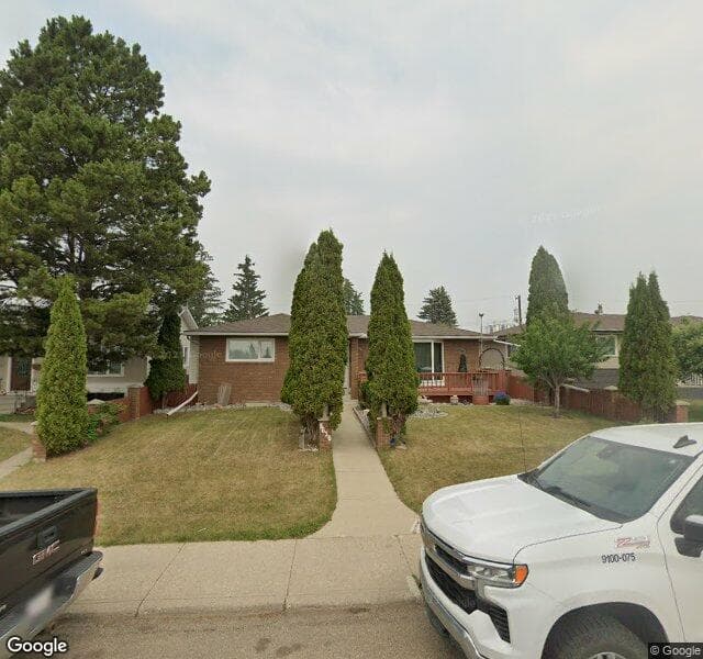 Street view of 9636 Austin O'brien Road NW, Edmonton