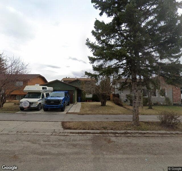 Street view of 14908 Deerfield Drive SE, Calgary