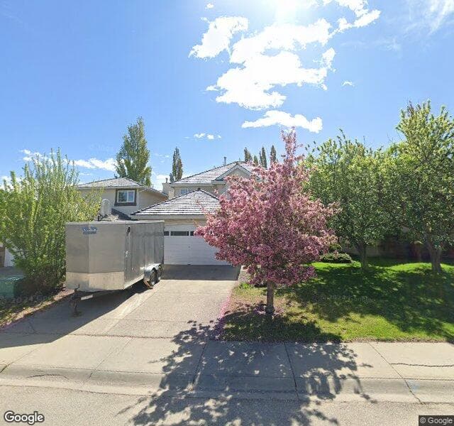 Street view of 245 Mountain Park Drive SE, Calgary