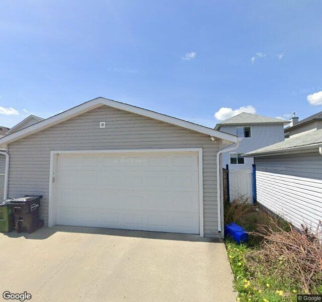 Street view of 16309 58 Street NW, Edmonton