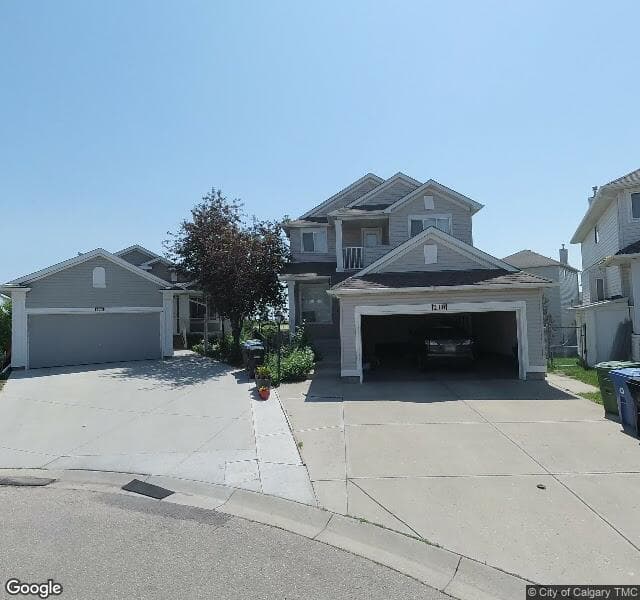 Street view of 218 Coral Reef Manor NE, Calgary