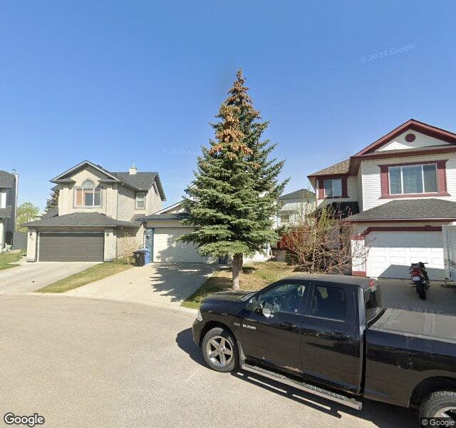 Street view of 238 Coventry Court NE, Calgary