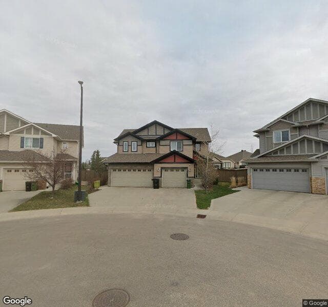 Street view of 9633 Simpson Place NW, Edmonton