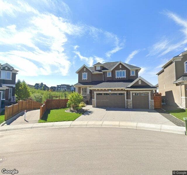 Street view of 95 Aspen Vista Way SW, Calgary