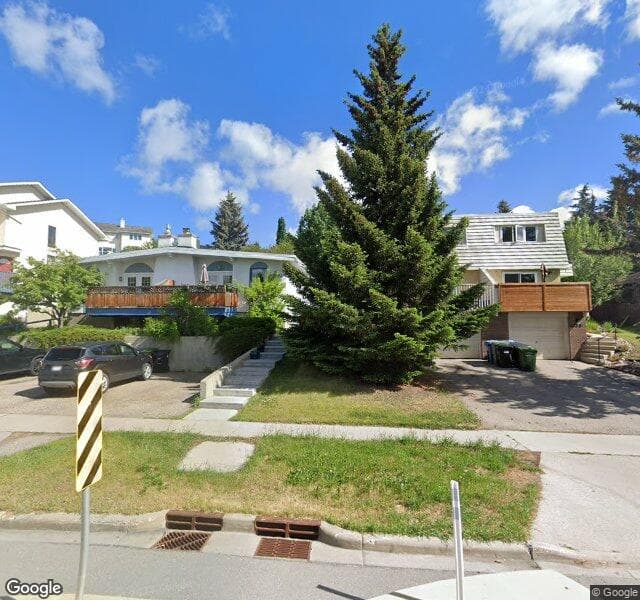 Street view of 8402 Silver Springs Road NW, Calgary
