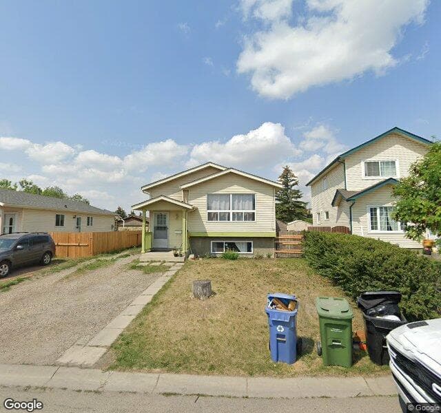 Street view of 215 Castlebrook Road NE, Calgary