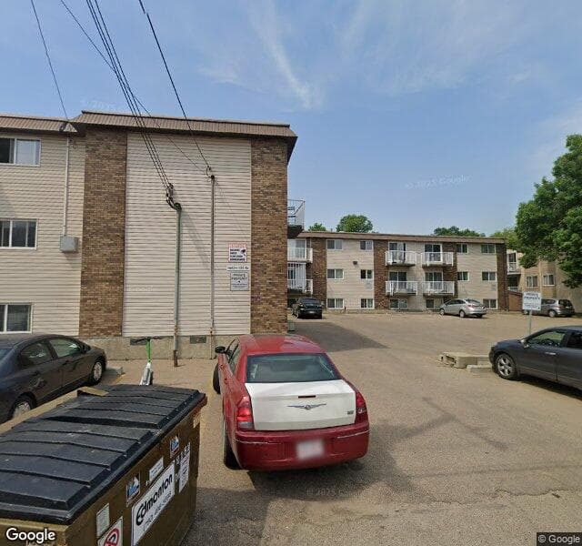 Street view of 309-10621 123 Street NW, Edmonton