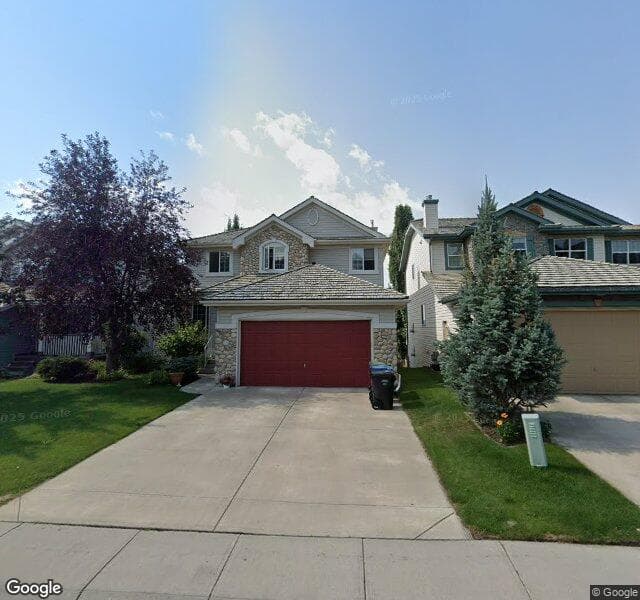 Street view of 7787 Springbank Way SW, Calgary