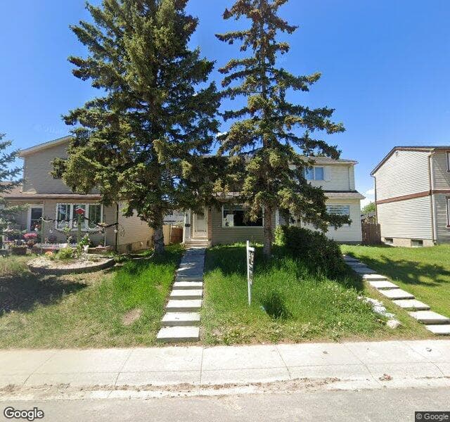 Street view of 5401 54 Street NE, Calgary