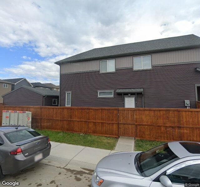 Street view of 21 Savanna Link NE, Calgary